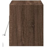  Zidni TV ormarić LED smeđa boja hrasta 100x31x38 cm | Eponuda.ba