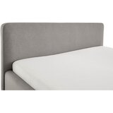 Meise Möbel Siva oblazinjena zakonska postelja brez letvenega dna 160x200 cm Mattis – | Shoptok.si