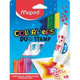 Maped Flomastri Color&apos;peps Duo, 8 kosov