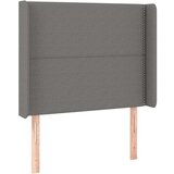  Krevet box spring s madracem LED tamnosivi 80 x 200 cm tkanina | shoptok.hr
