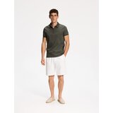 Reserved Polo-majica od merceriziranog pamuka - tamnozeleno | shoptok.hr