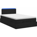  od pjene s madracem i LED-om Crna 120 x 200 cm Tkanina | shoptok.hr