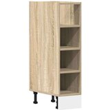 vidaXL Spodnja omarica sonoma hrast 20x44,5x81,5 cm iverna plošča | Shoptok.si