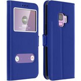 AVIZAR Ovitek za Samsung Galaxy S9 Dual Window Video Stand Blue, (20526364) | Shoptok.si