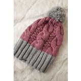 Kesi Cap with fleece Paris K212 dark pink+gray | shoptok.hr