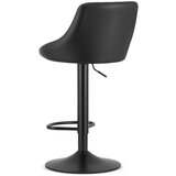 KAST barska stolica - crna eko koža / crna baza | shoptok.hr