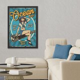 Wallity uramljena slika Ocean Spirit, 55x75 cm Cene