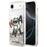  Maska Karl Lagerfeld Liquid Glitter Choupette Logo MagSafe za iPhone Air bela | Eponuda.com