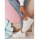 DStreet Sneakersy damskie na platformie UPLEFT białe | Shoptok.si