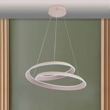  LED luster na sajli CASHMERE LED/75W/230V prečnik 60 cm bela | Eponuda.com