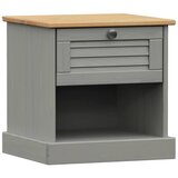 Ormarić za cipele VIGO sivi 42 x 35 x 42 cm od masivne borovine | Shoptok.si