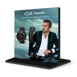 Ksix smartwatch Titanium, AMOLED 1,43” zaslon, 2 remena, 5 dana aut., crni | shoptok.hr
