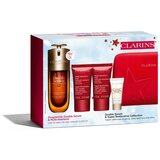 Clarins Double Serum & Super Restorative Collection darilni set za zrelo kožo Luminosity | Shoptok.si