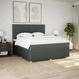  Okvir kreveta s oprugama i madrac svjetlosivi 180x200cm tkanina | shoptok.hr