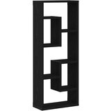 vidaXL Zidna polica crni hrast 36x16x90 cm inženjerski drvo | shoptok.hr
