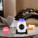SHXMZS projektor z budilko, Bluetooth zvočnik in beli šumi | Shoptok.si