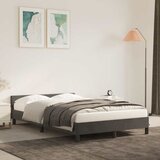Maison Chic posteljni okvir - dvoposteljna postelja - zakonska postelja brez vzmetnice temno siv 120x200 cm žamet-J12891, (21774545) | Shoptok.si