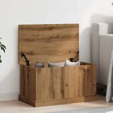 Kutija za pohranu umjetnički hrast 70x40x38 cm izrađeno drvo | Eponuda.com