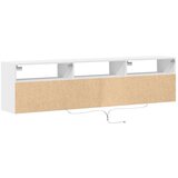  Zidni TV ormarić s LED svjetlima bijeli 180 x 31 x 45 cm | shoptok.hr