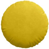  Jastučići za sjedenje 2 pcs Žuta Ø 40 x 13 cm Baršun | shoptok.hr