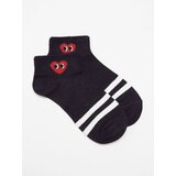 Yups Socks with red heart black | Shoptok.si