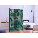 Artgeist PARAVAN 135/172/3 cm siva, temno zelena Slike