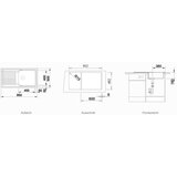 Blanco sudoper TIPO XL 6 S INOX 18/10 prirodna dorada, s dalj. upr. | shoptok.hr