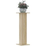 vidaXL Stojalo za rastline 2 kosa sonoma hrast 30x30x95 cm inž. les | Shoptok.si