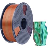 Silk PLA+ Tri-Color Orange Blue Green - 1,75 mm / 1000 g | shoptok.hr