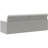 SOFA za 3 osobe Oblačnosiva 220 x 81 x 82 cm Tkanina Slike