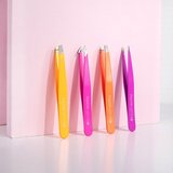 Brushworks Combination Tweezer Set set pincet za obrvi vrsta Brights 4 kos | Shoptok.si