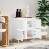  Komoda bijela 60 x 35 x 70 cm od konstruiranog drva | shoptok.hr