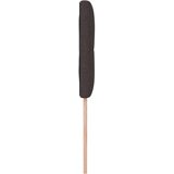  Naslon za glavu s gumbima tamnosmeđi 100 cm tkanina | shoptok.hr