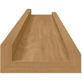  Polica na zidu 4 pcs Smeđa 60 x 9 x 3 cm Konstruirano drvo | Eponuda.ba
