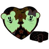 Loungefly Disney Mickey i Minnie Floral Ghost Torba za Rame | shoptok.hr