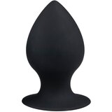EasyToys - Anal Collection Analni čep Round, črn – small Cene
