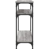  Konzolni stol siva boja hrasta 75x29x75 cm konstruirano drvo | shoptok.hr