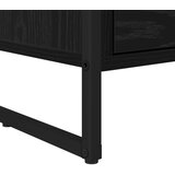 TV ormar Crni hrast 100 x 36 x 49.5 cm Konstruirano drvo | shoptok.hr