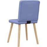 Jedilni stoli 4 kosi Jeans Blue Fabric, (21828331) | Shoptok.si