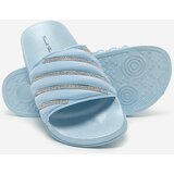 Resti Blue women's flip-flops with zircons Erikis - Footwear | Shoptok.si