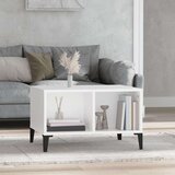  Stolić za kavu bijeli 60 x 50 x 36 5 cm od konstruiranog drva | shoptok.hr
