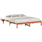  Konstrukcija postelje Voskast rjav 180 x 200 cm, (5000127870) | Shoptok.si