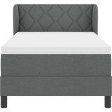  s opruga kutije Tamno siva 90 x 200 cm tkanina | shoptok.hr