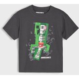 Sinsay Pamučna loose majica s printom Minecraft | shoptok.hr