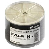 Traxdata OPTIČKI MEDIJ DVD-R 16X SPINDLE 50 WHITE FULL PRINTABLE | Eponuda.ba