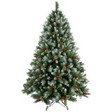  Novogodišnja jelka Snežna sa šišarkama i bobicama 240 cm 220030 | ePonuda.com