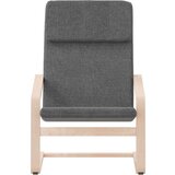  Stol za sproščanje temno sivo blago, (20597474) | Shoptok.si