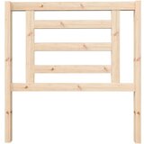  Uzglavlje za krevet 96 x 4 x 100 cm od masivne borovine | shoptok.hr