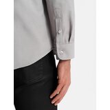 Ombre Men's REGULAR FIT shirt with pocket - gray | Eponuda.ba