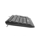  KEYBOARD TROUT SLIM USB, US LAYOUT, BLACK | shoptok.hr